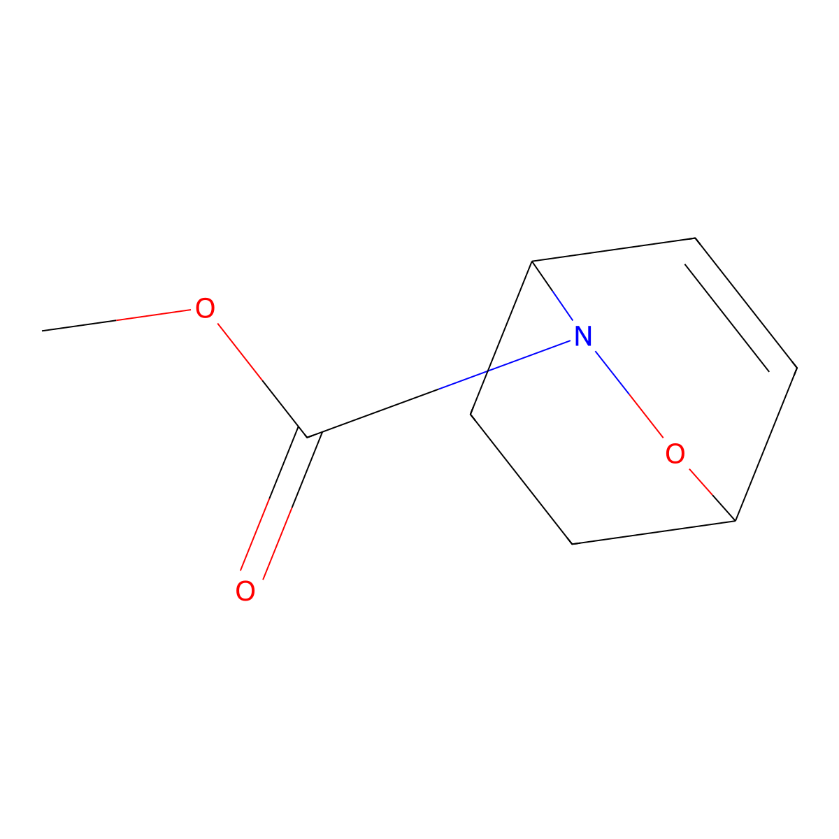 Methyl 2-oxa-3-azabicyclo[2.2.2]oct-5-ene-3-carboxylate molecular structure, CAS 110590-27-7