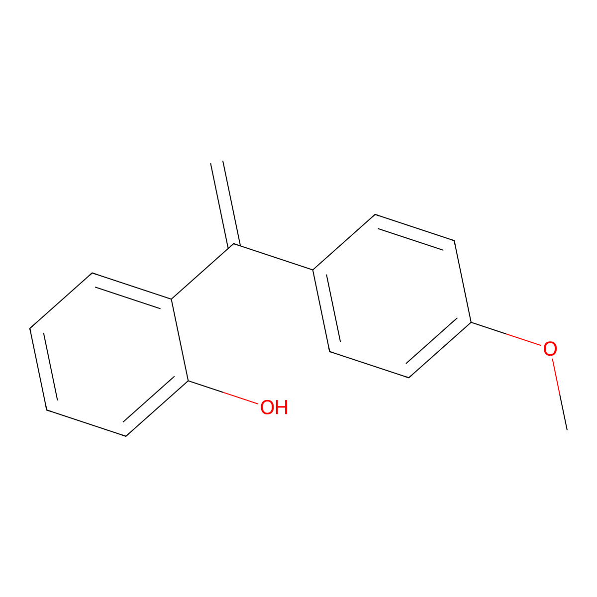 2-[1-(4-Methoxyphenyl)ethenyl]phenol molecular structure, CAS 110598-51-1
