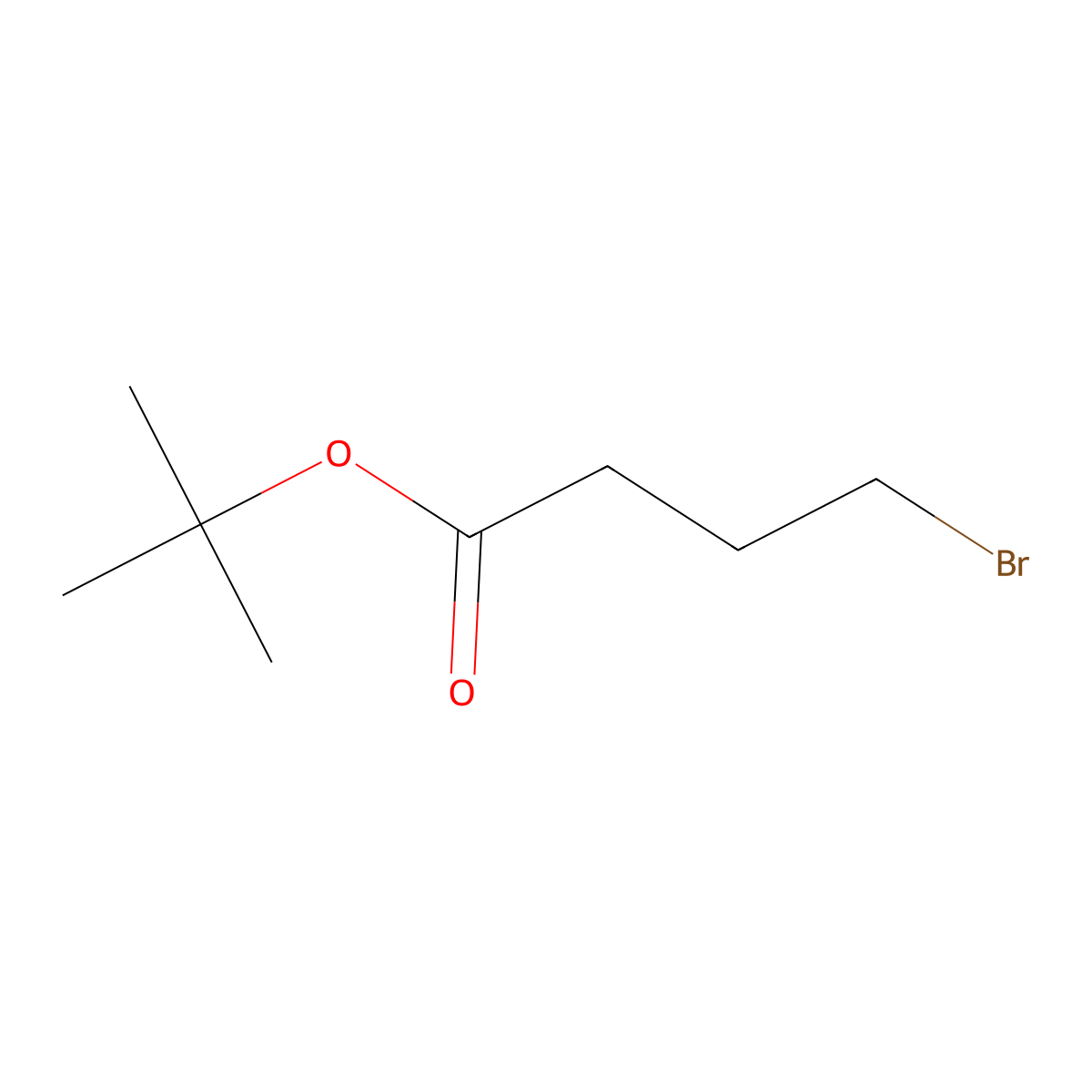 tert-Butyl 4-bromobutanoate molecular structure, CAS 110611-91-1
