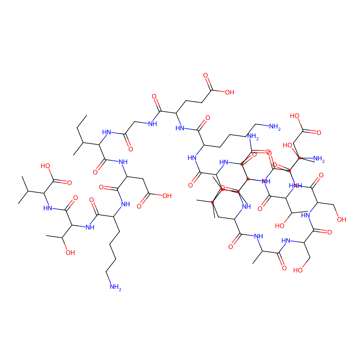 Peptide M molecular structure, CAS 110652-62-5
