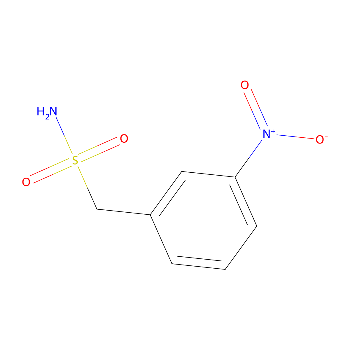 (3-Nitrophenyl)methanesulfonamide molecular structure, CAS 110654-66-5