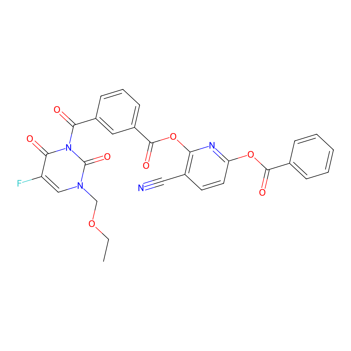 Emitefur molecular structure, CAS 110690-43-2