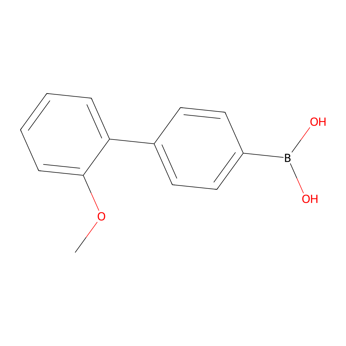 4-(2-Methoxyphenyl)phenylboronic acid molecular structure, CAS 1107041-07-5