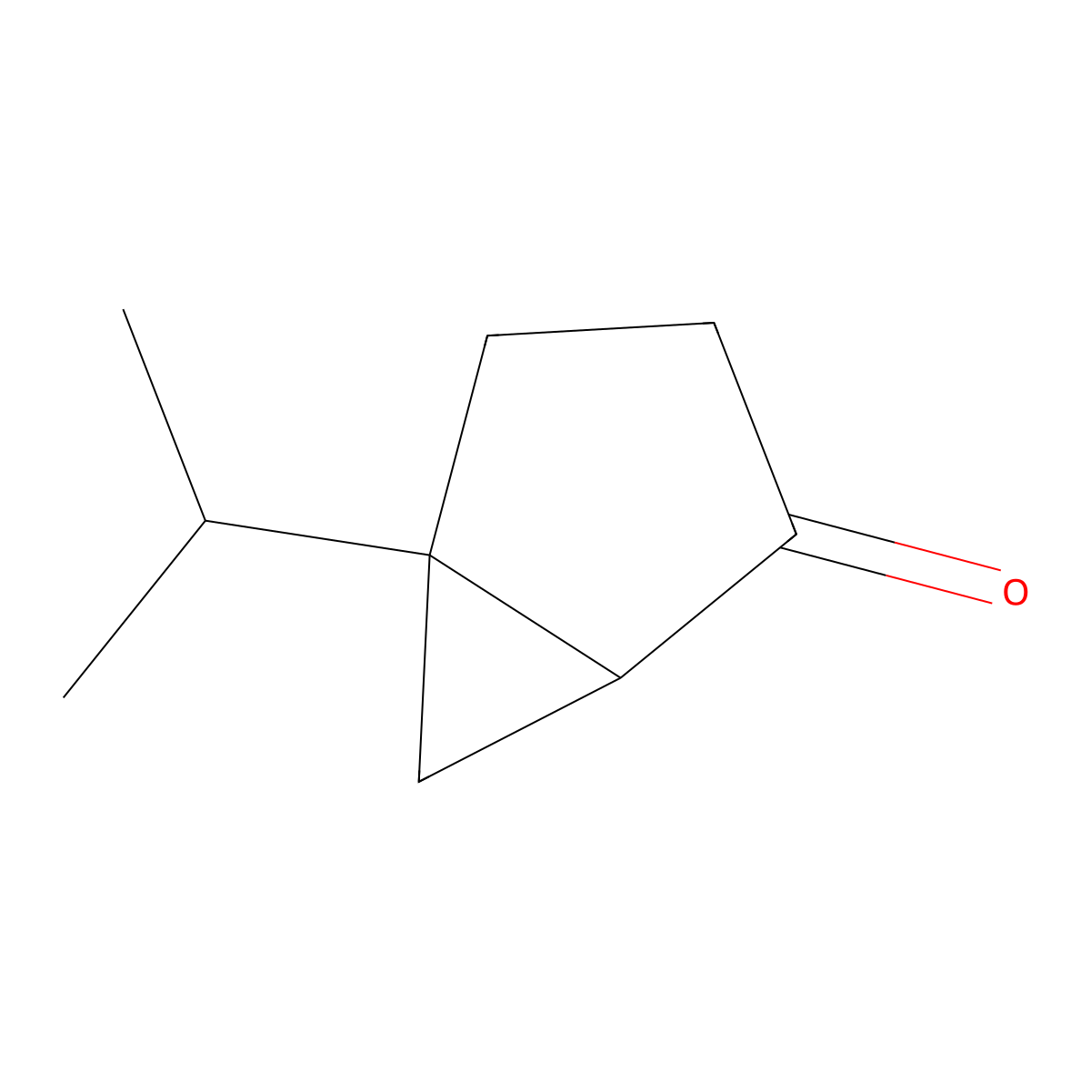rac-(1R,5S)-5-(propan-2-yl)bicyclo[3.1.0]hexan-2-one molecular structure, CAS 110716-99-9
