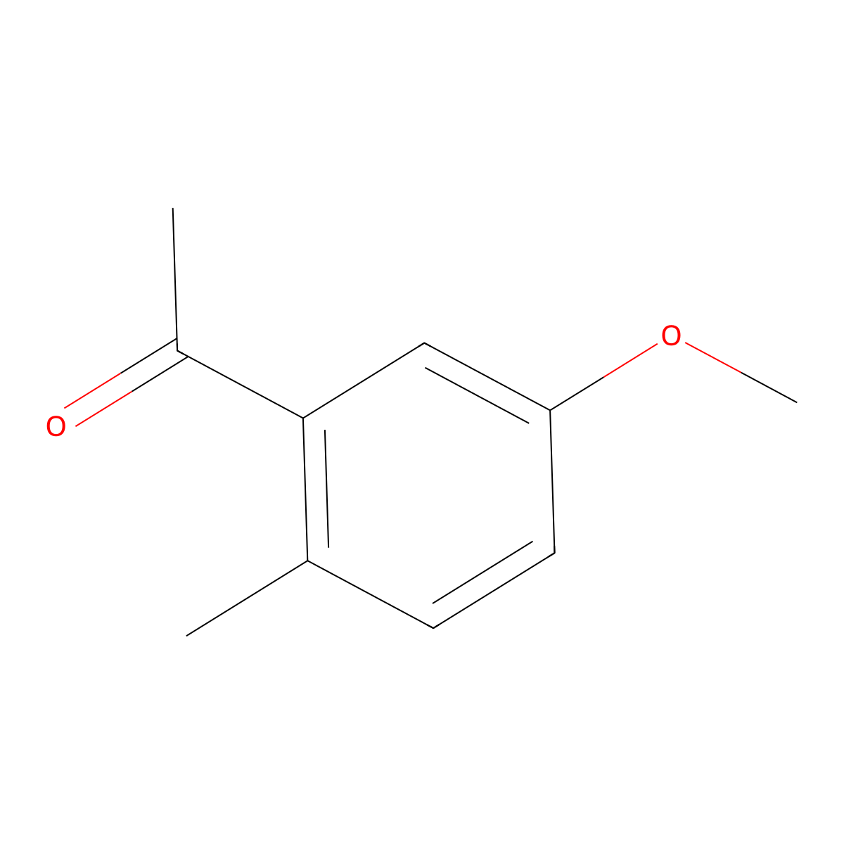 1-(5-Methoxy-2-methylphenyl)ethanone molecular structure, CAS 110743-57-2