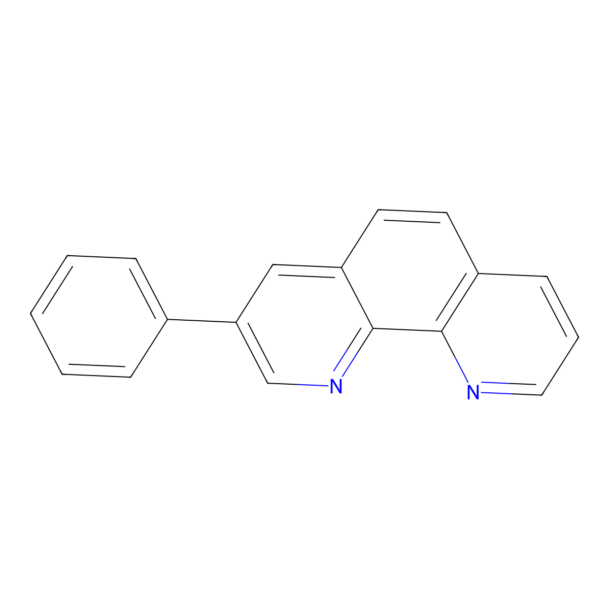 3-Phenyl-1,10-phenanthroline molecular structure, CAS 110746-01-5