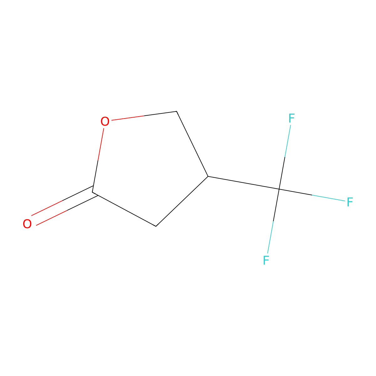 4-(Trifluoromethyl)oxolan-2-one molecular structure, CAS 110847-11-5