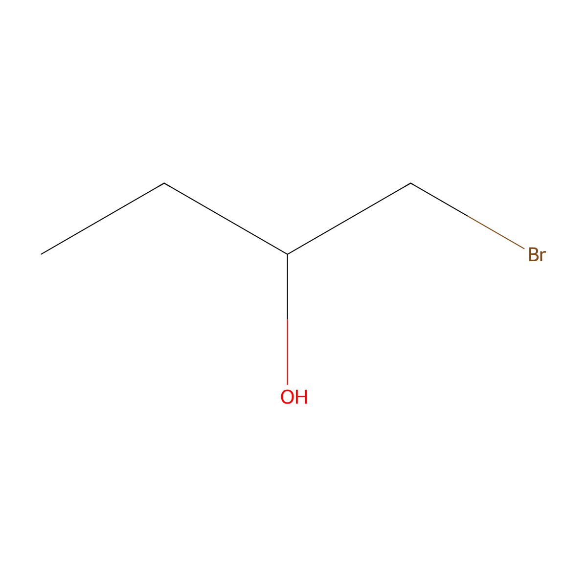 (2S)-1-bromobutan-2-ol molecular structure, CAS 110865-36-6