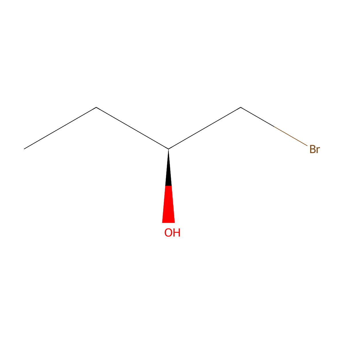 (2S)-1-bromobutan-2-ol molecular structure, CAS 110865-36-6