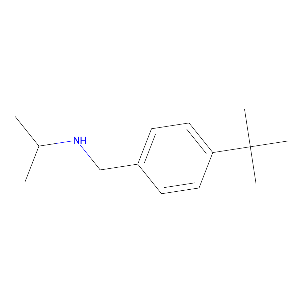 [(4-tert-Butylphenyl)methyl](propan-2-yl)amine molecular structure, CAS 110932-28-0