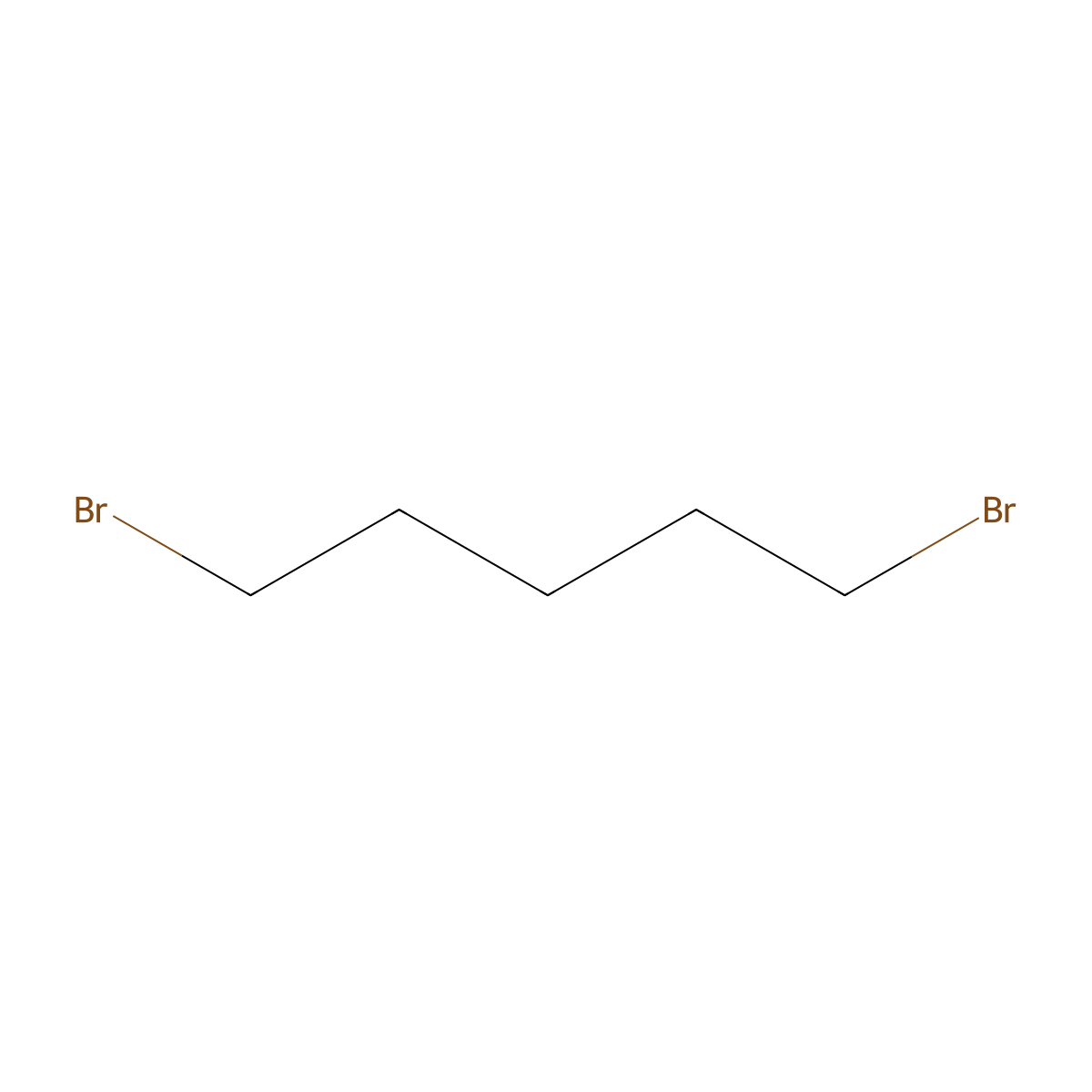 1,5-Dibromopentane molecular structure, CAS 111-24-0