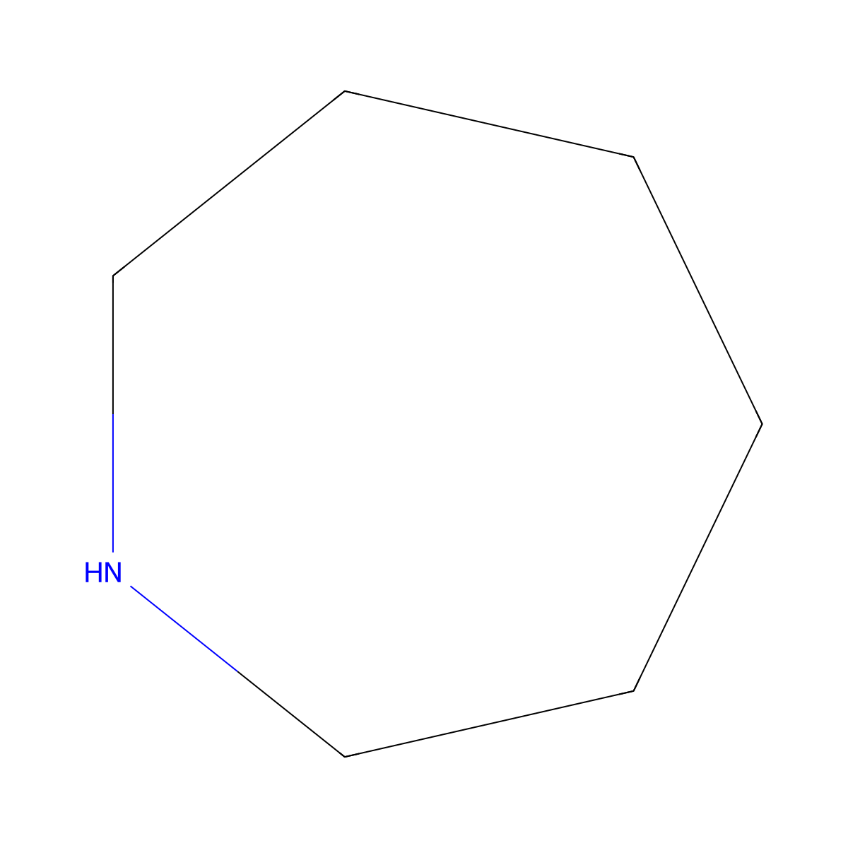 Azepane molecular structure, CAS 111-49-9