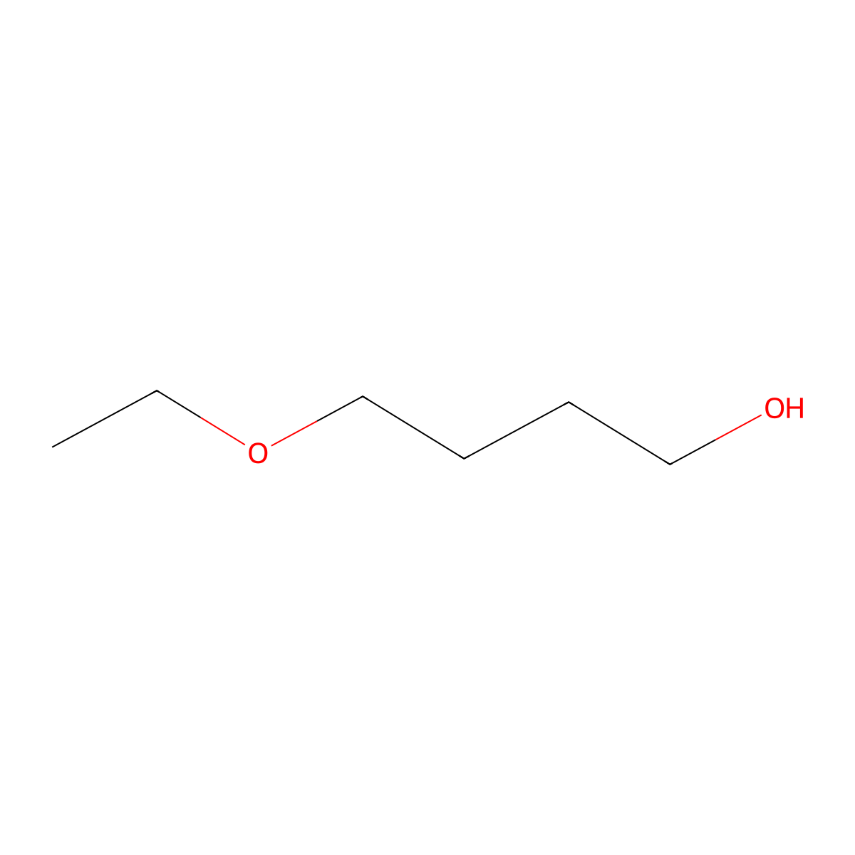 4-Ethoxybutanol molecular structure, CAS 111-73-9