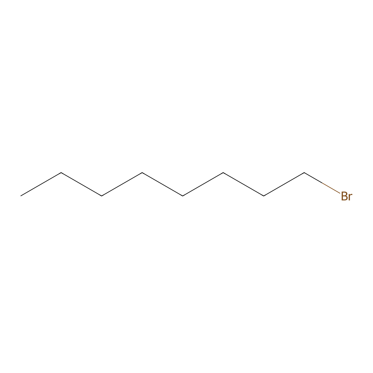 1-Bromooctane molecular structure, CAS 111-83-1