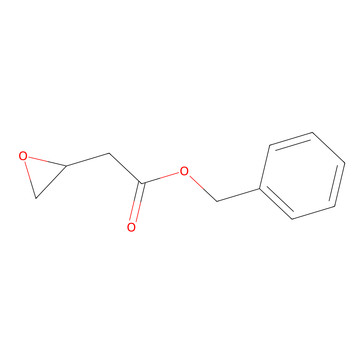 Benzyl 2-(oxiran-2-yl)acetate molecular structure, CAS 111006-13-4
