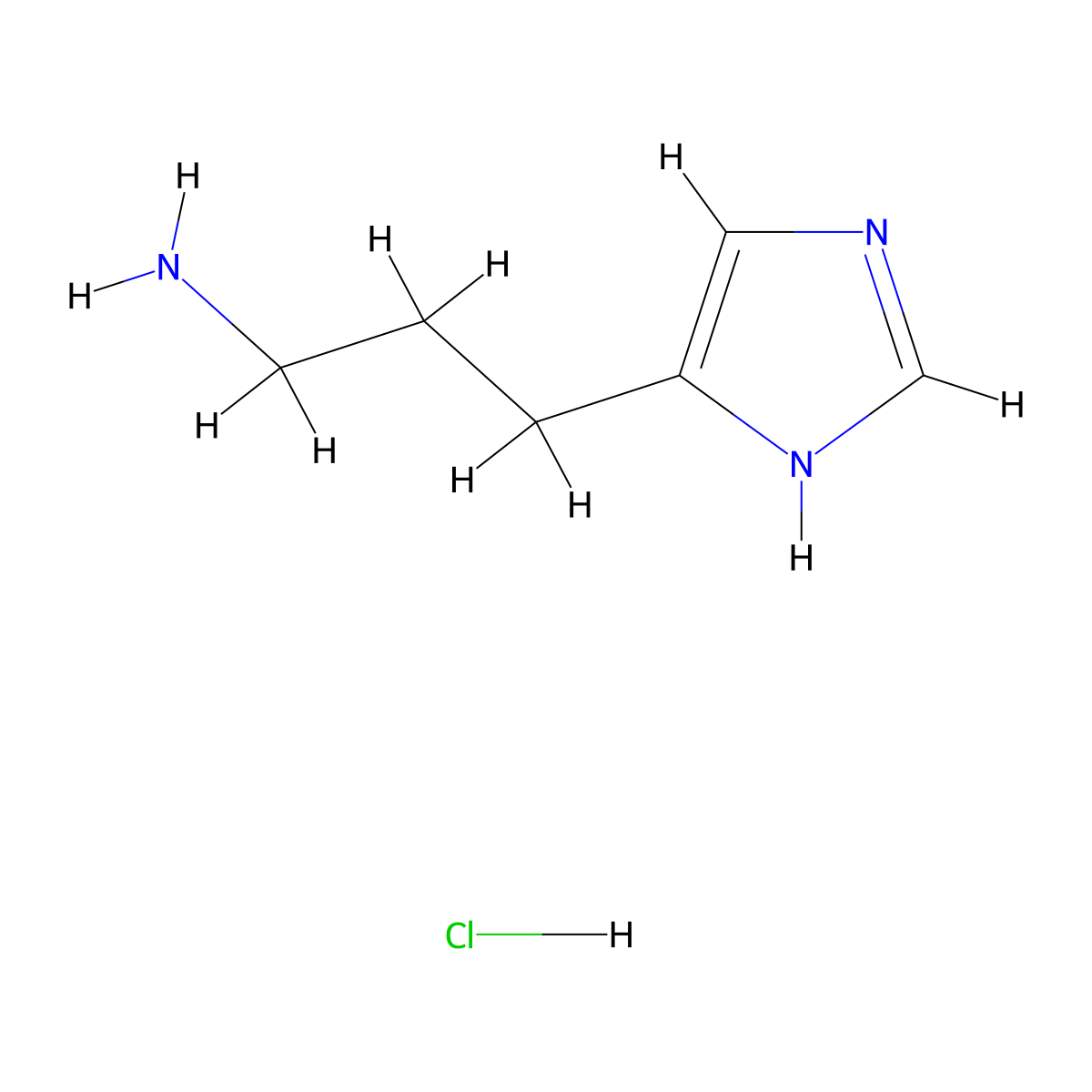 3-(1H-Imidazol-5-YL)propan-1-amine hcl molecular structure, CAS 111016-57-0