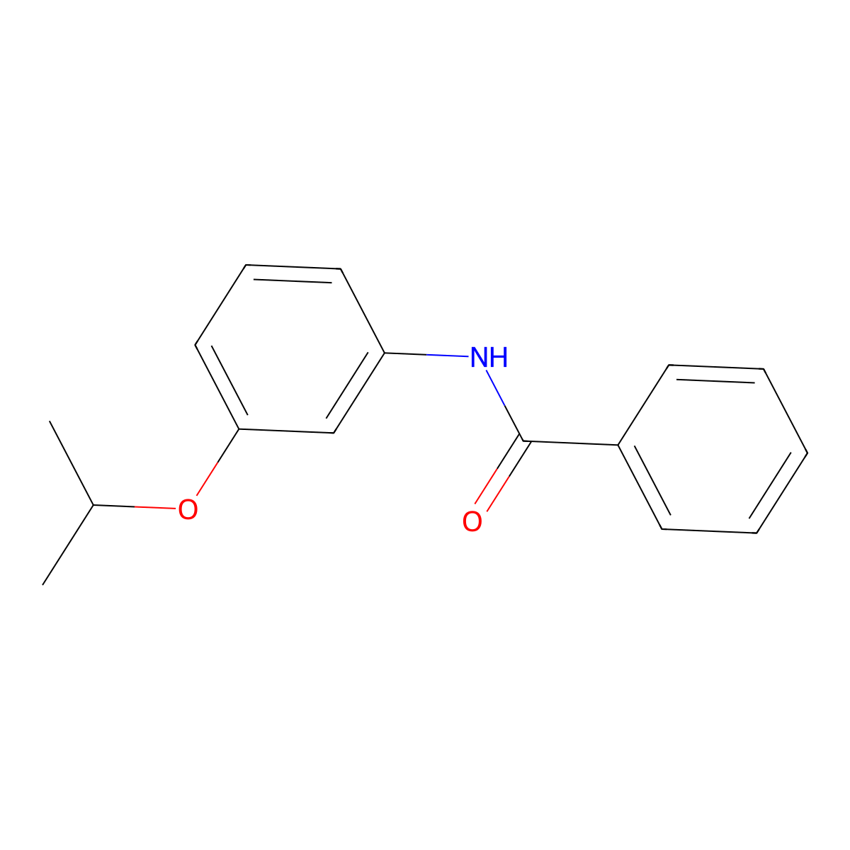 N-(3-isopropoxyphenyl)benzamide molecular structure, CAS 111025-07-1