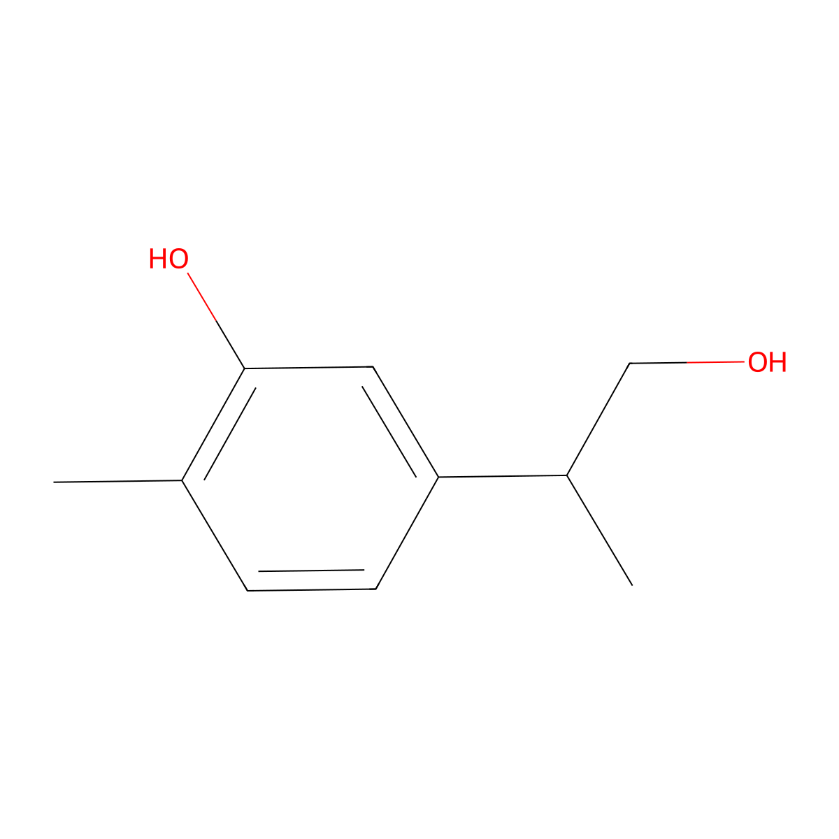 8-Hydroxy-cymol molecular structure, CAS 111044-80-5