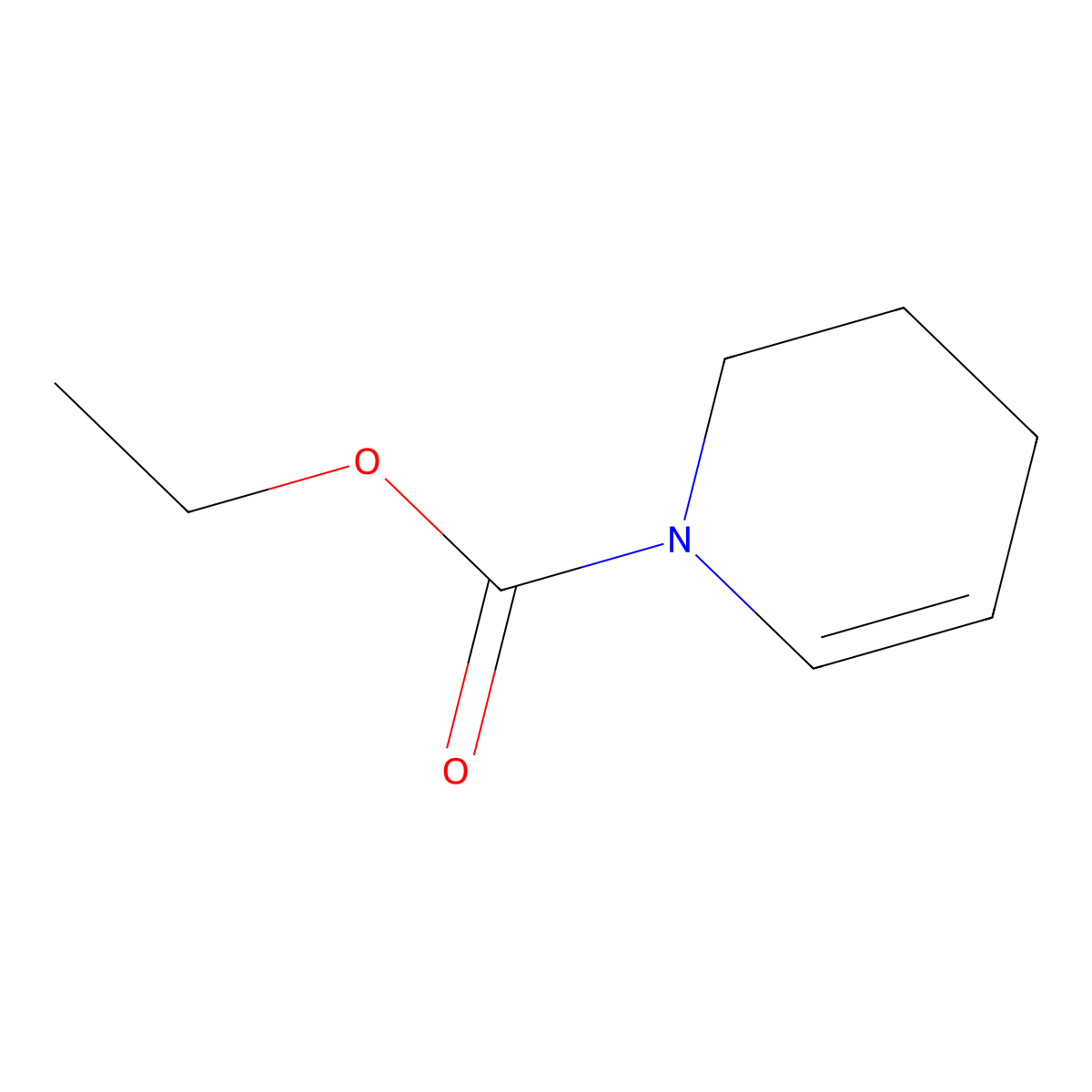 1(2H)-Pyridinecarboxylic acid, 3,4-dihydro-, ethyl ester molecular structure, CAS 111054-54-7