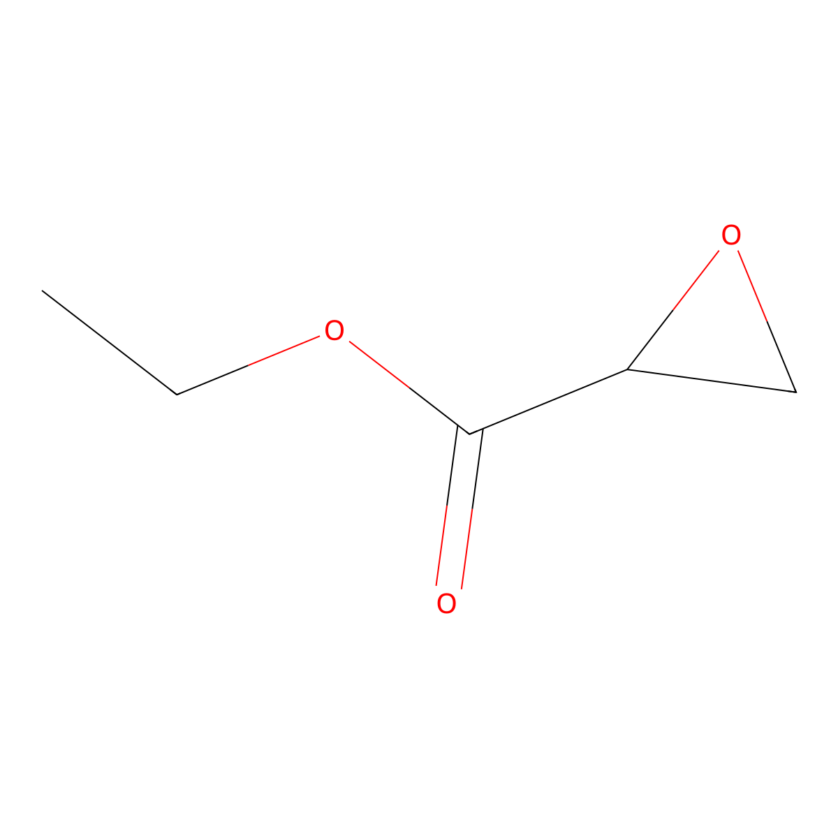 ethyl (2S)-oxirane-2-carboxylate molecular structure, CAS 111058-34-5