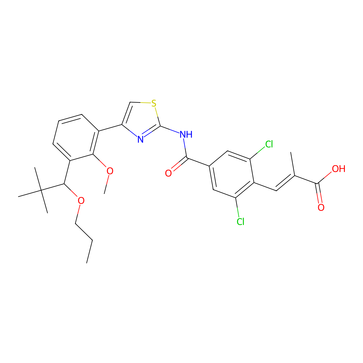 Butyzamide molecular structure, CAS 1110767-45-7