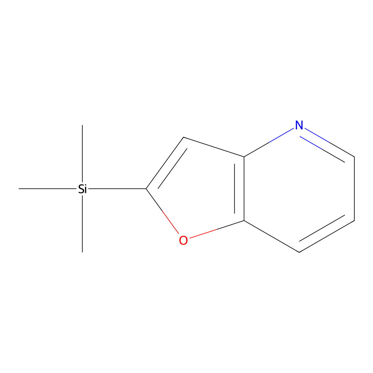 2-(Trimethylsilyl)furo[3,2-b]pyridine molecular structure, CAS 111079-44-8