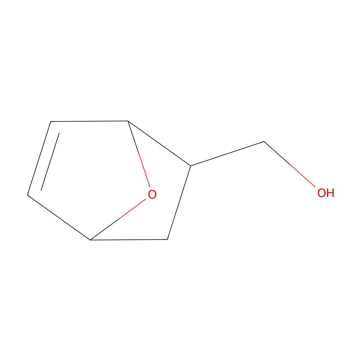 rac-[(1R,2S,4R)-7-oxabicyclo[2.2.1]hept-5-en-2-yl]methanol molecular structure, CAS 111080-27-4