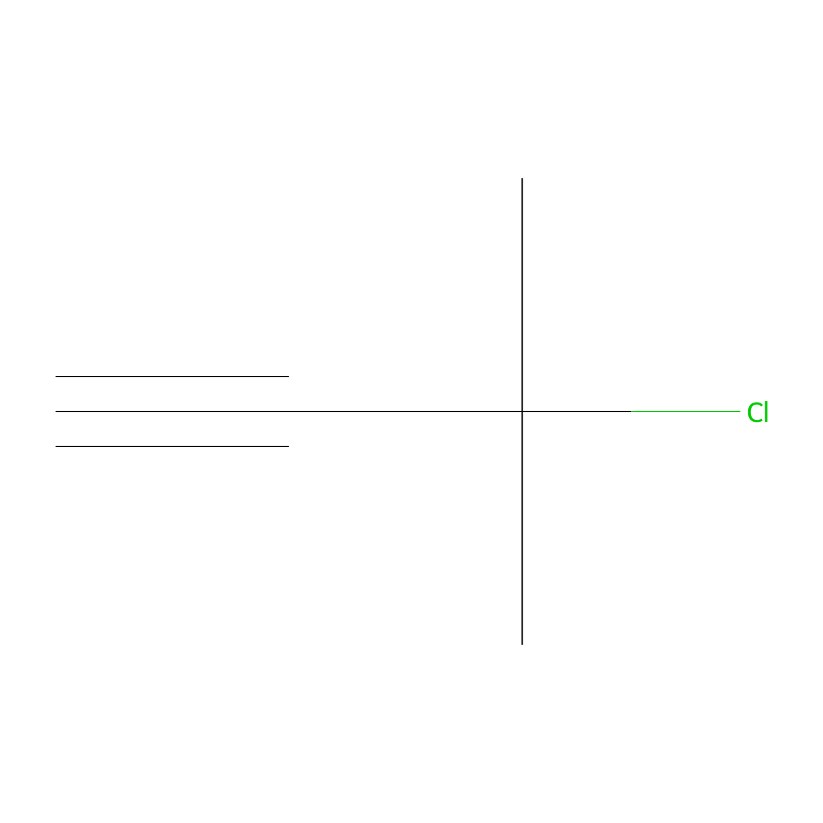 1-Butyne, 3-chloro-3-methyl- molecular structure, CAS 1111-97-3