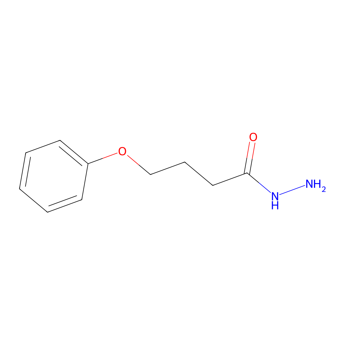 4-Phenoxybutanohydrazide molecular structure, CAS 111104-66-6