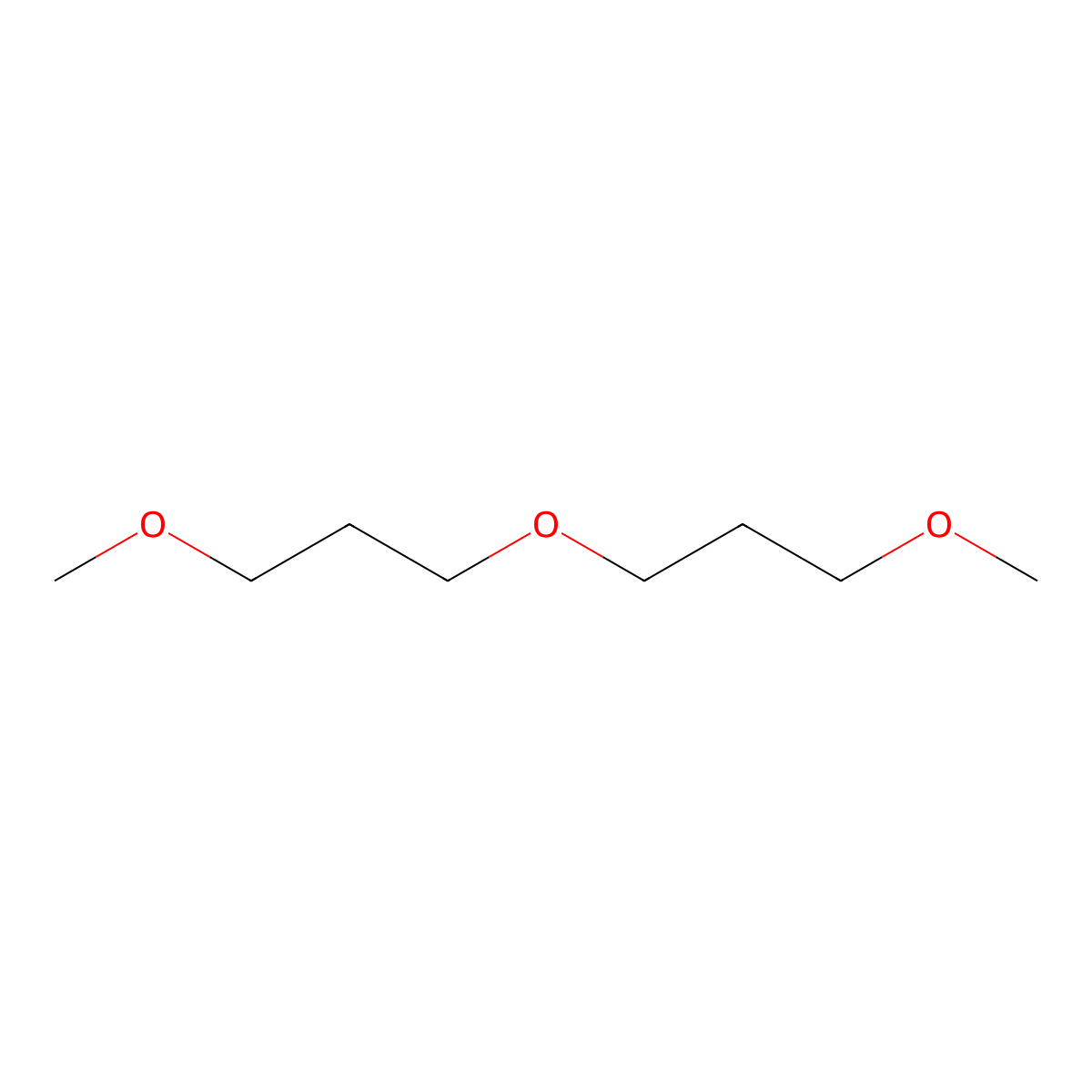 1-Methoxy-3-(3-methoxypropoxy)propane molecular structure, CAS 111109-77-4