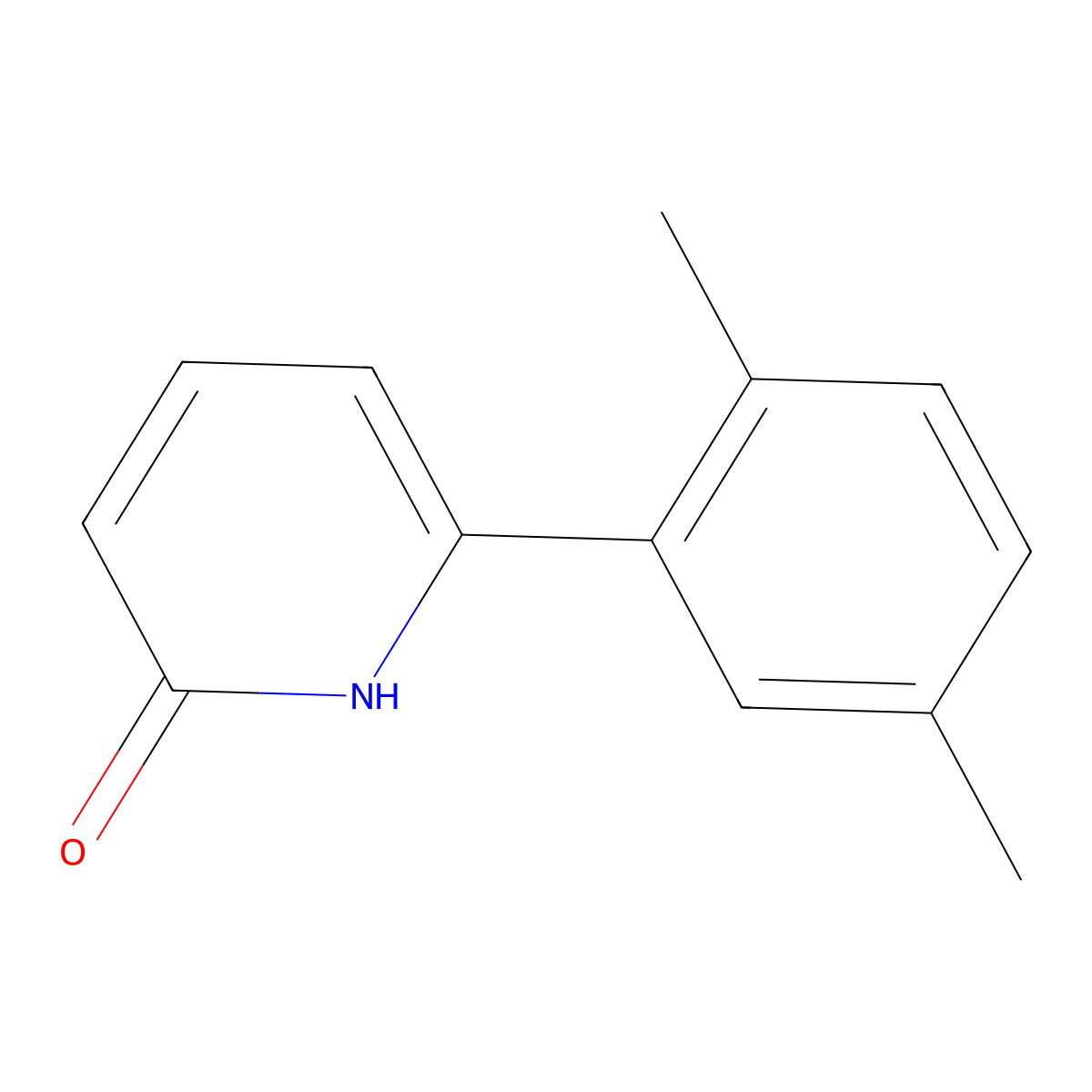 6-(2,5-Dimethylphenyl)-2-hydroxypyridine molecular structure, CAS 1111105-24-8