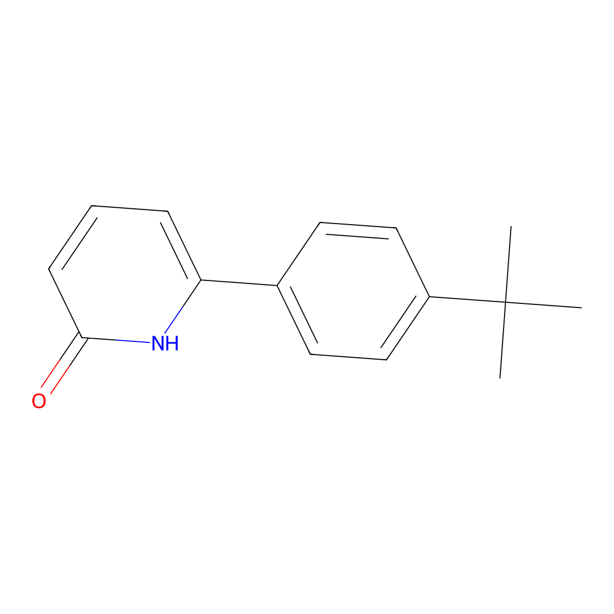 2-Hydroxy-6-(4-T-butylphenyl)pyridine molecular structure, CAS 1111110-49-6