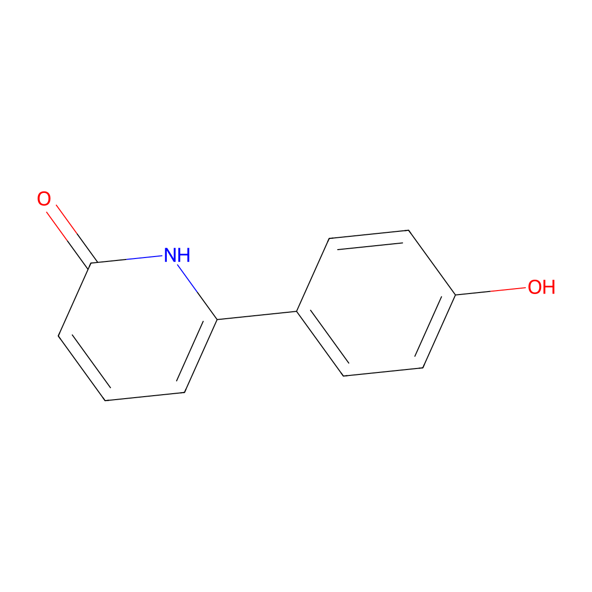 6-(4-Hydroxyphenyl)-2-hydroxypyridine molecular structure, CAS 1111114-77-2