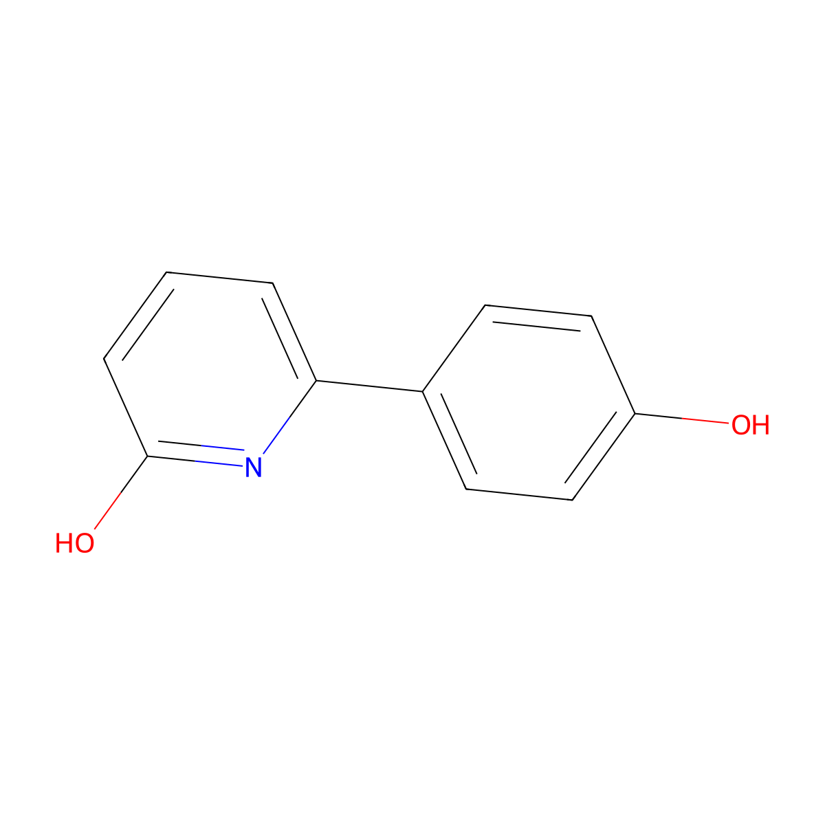 6-(4-Hydroxyphenyl)-2-hydroxypyridine molecular structure, CAS 1111114-77-2