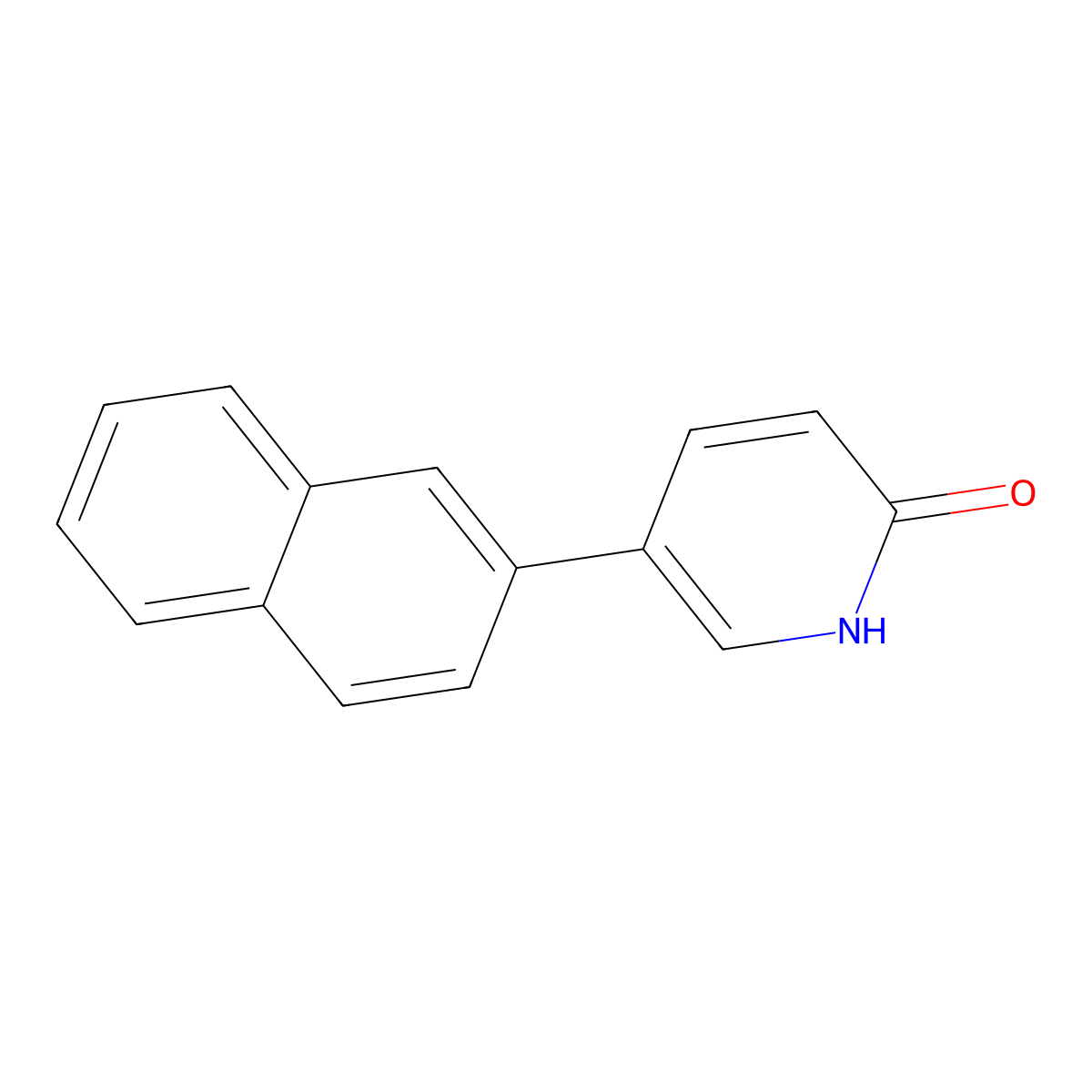 5-(Naphthalen-2-yl)pyridin-2-ol molecular structure, CAS 1111115-38-8