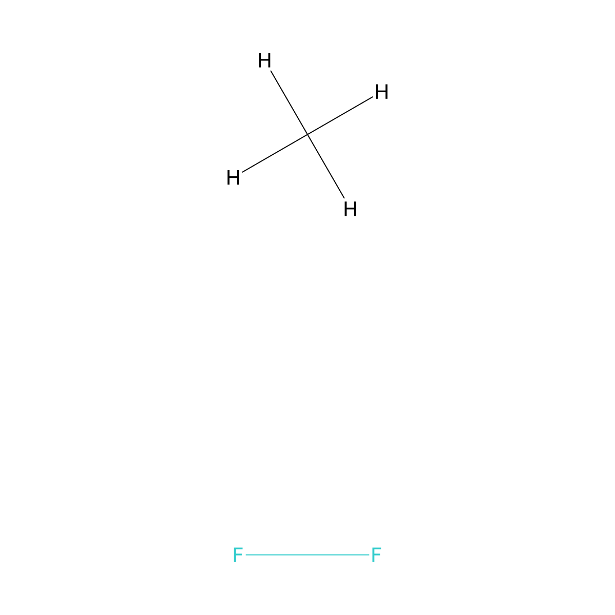 Graphite fluoride molecular structure, CAS 11113-63-6