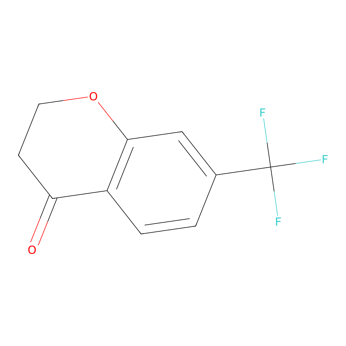 7-(Trifluoromethyl)chroman-4-one molecular structure, CAS 111141-02-7