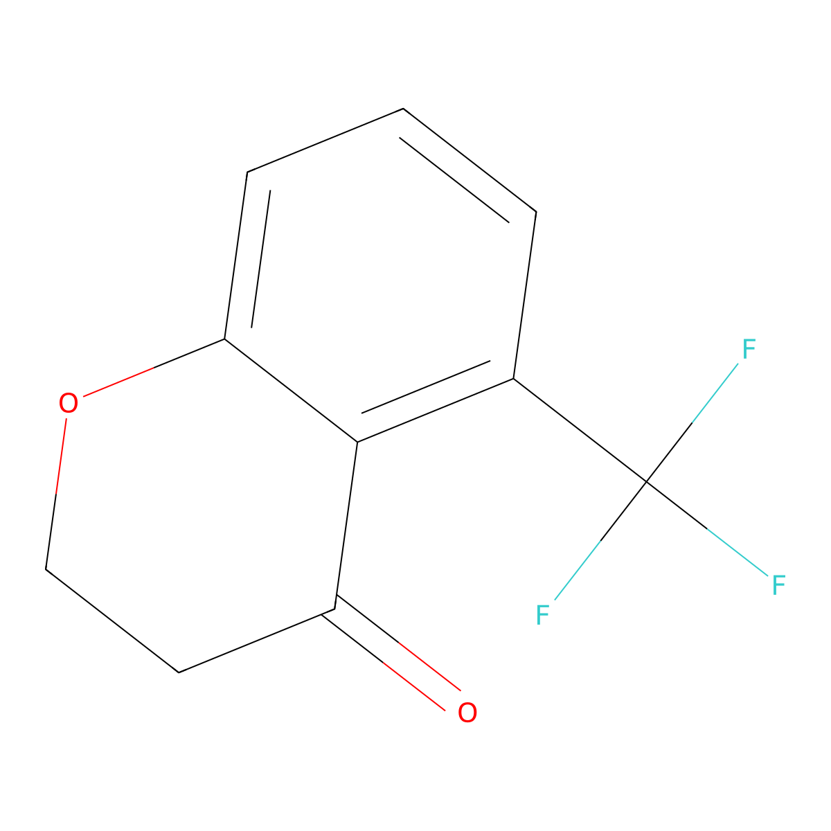 5-(Trifluoromethyl)chroman-4-one molecular structure, CAS 111141-06-1