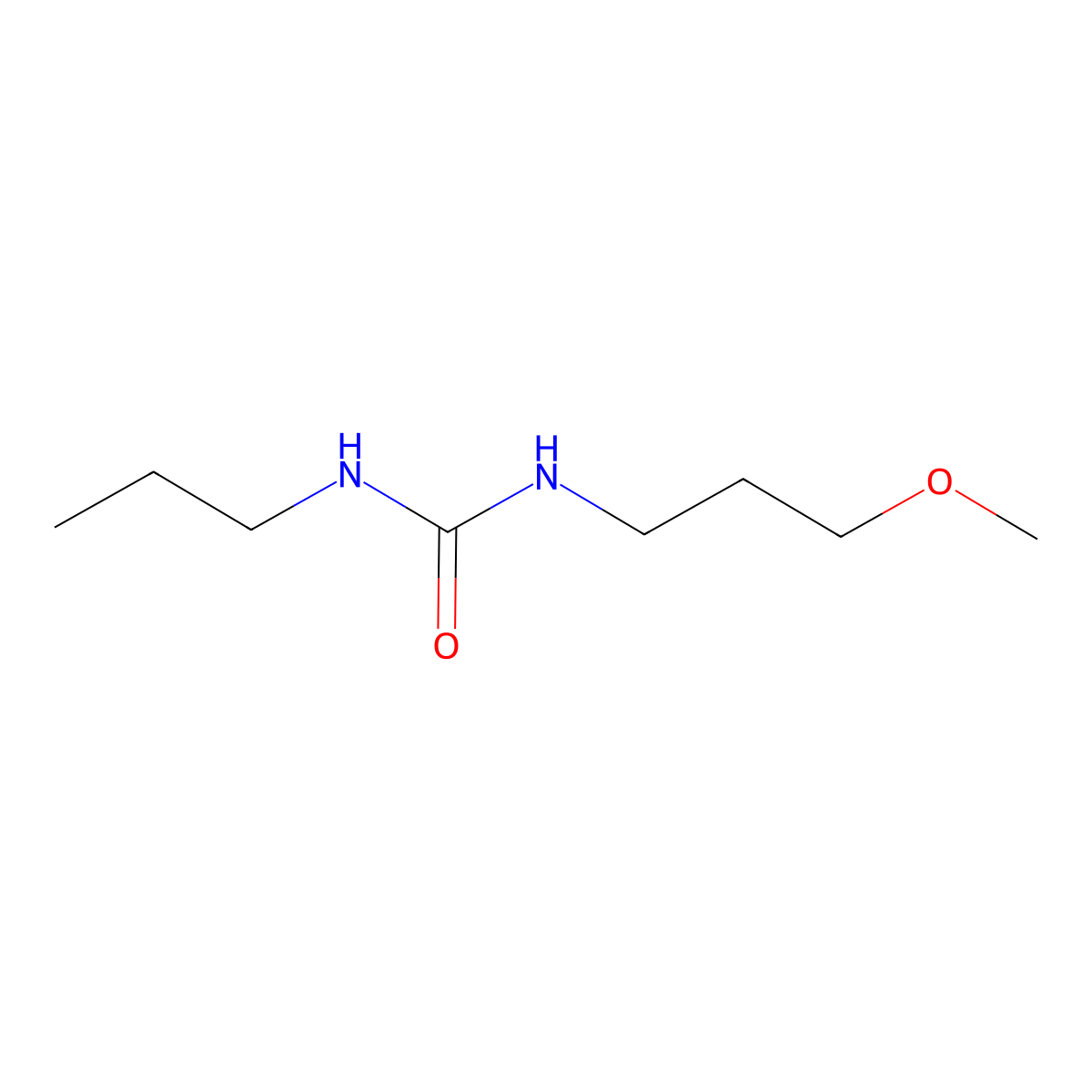 N-(3-Methoxypropyl)-N'-propylurea molecular structure, CAS 111168-82-2