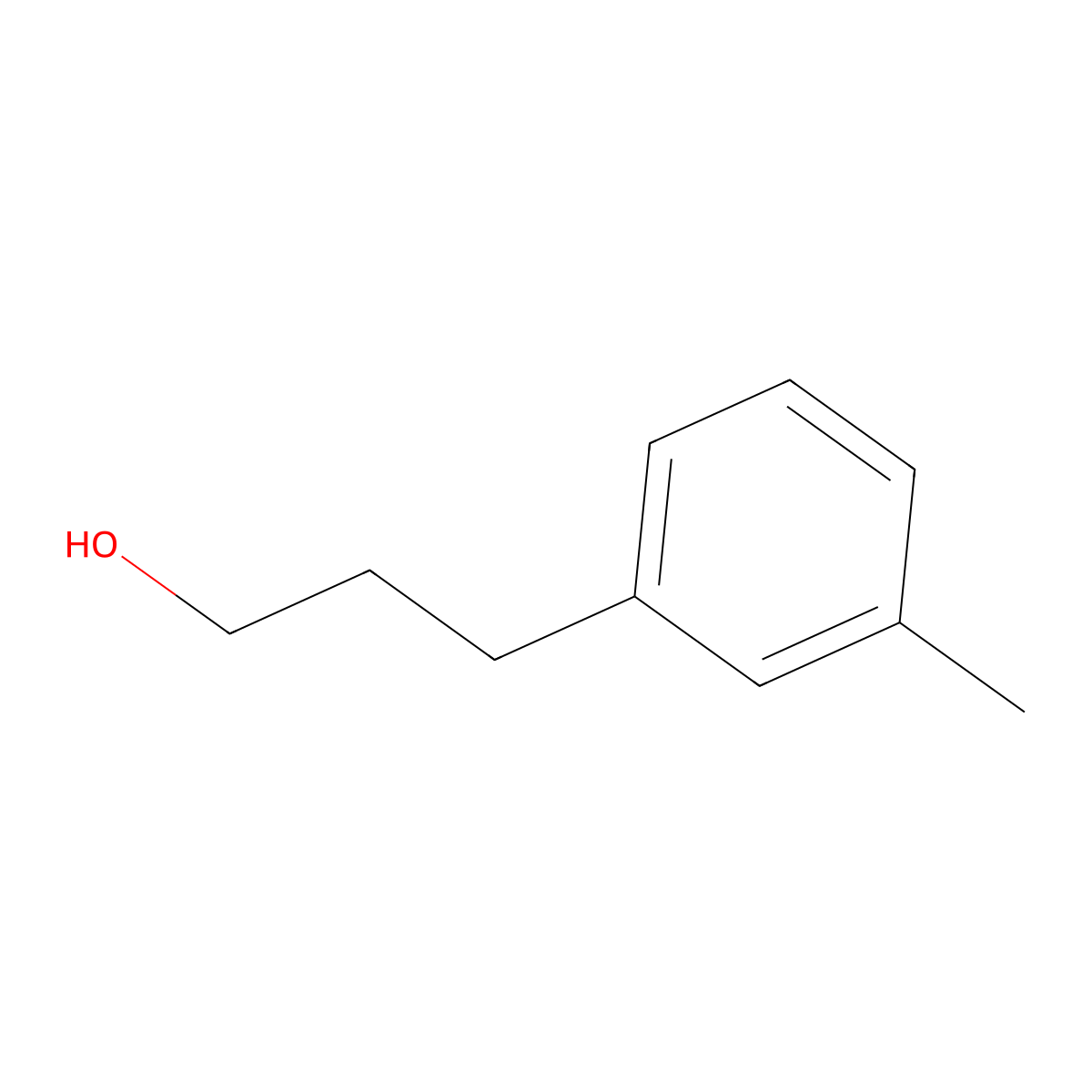 3-(3-Methylphenyl)propan-1-ol molecular structure, CAS 111171-94-9
