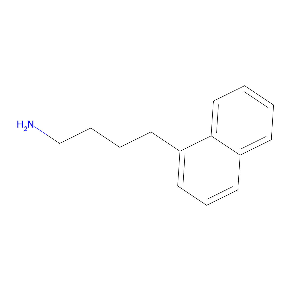 4-(Naphthalen-1-yl)butan-1-amine molecular structure, CAS 111182-22-0