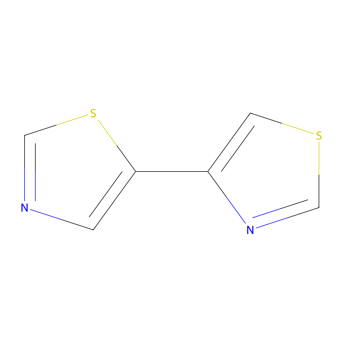 4,5'-Bithiazole molecular structure, CAS 111185-06-9