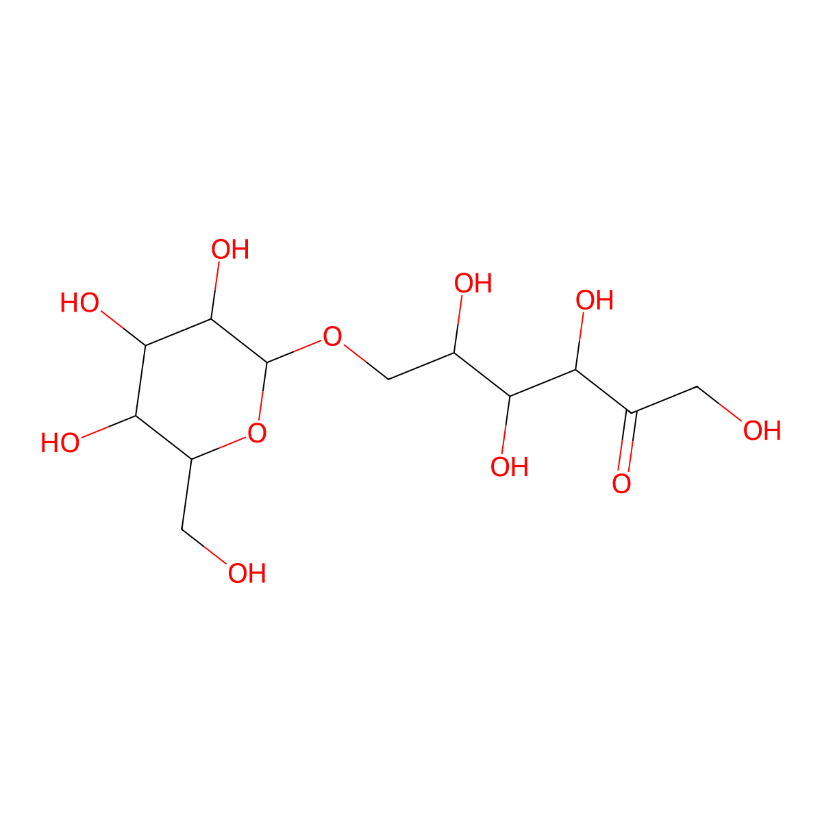 Melibiulose molecular structure, CAS 111188-56-8
