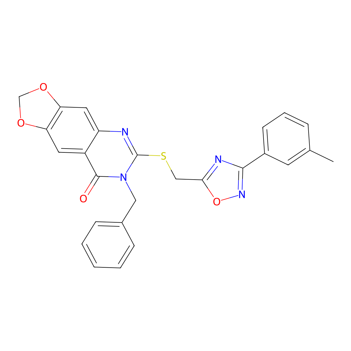 N-(2,5-dimethoxybenzyl)-3-[(2-oxo-1,3-benzoxazol-3(2H)-yl)methyl]-1,2,4-oxadiazole-5-carboxamide molecular structure, CAS 1111973-90-0