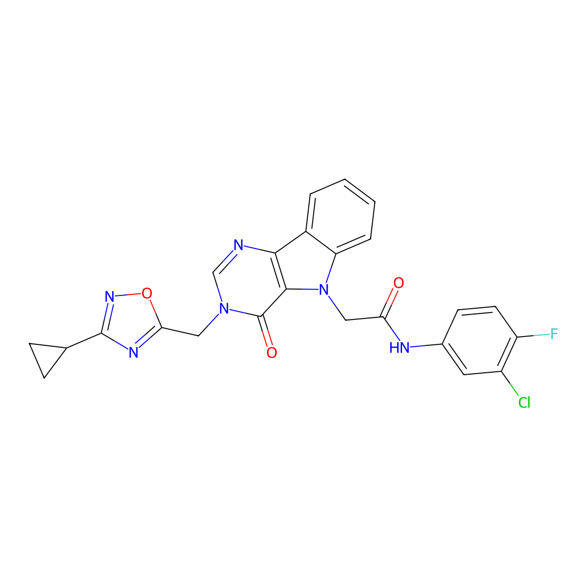 5-(4-chlorobenzoyl)-N-(2-methoxyethyl)-4,5,6,7-tetrahydrothieno[3,2-c]pyridine-2-carboxamide molecular structure, CAS 1111974-65-2