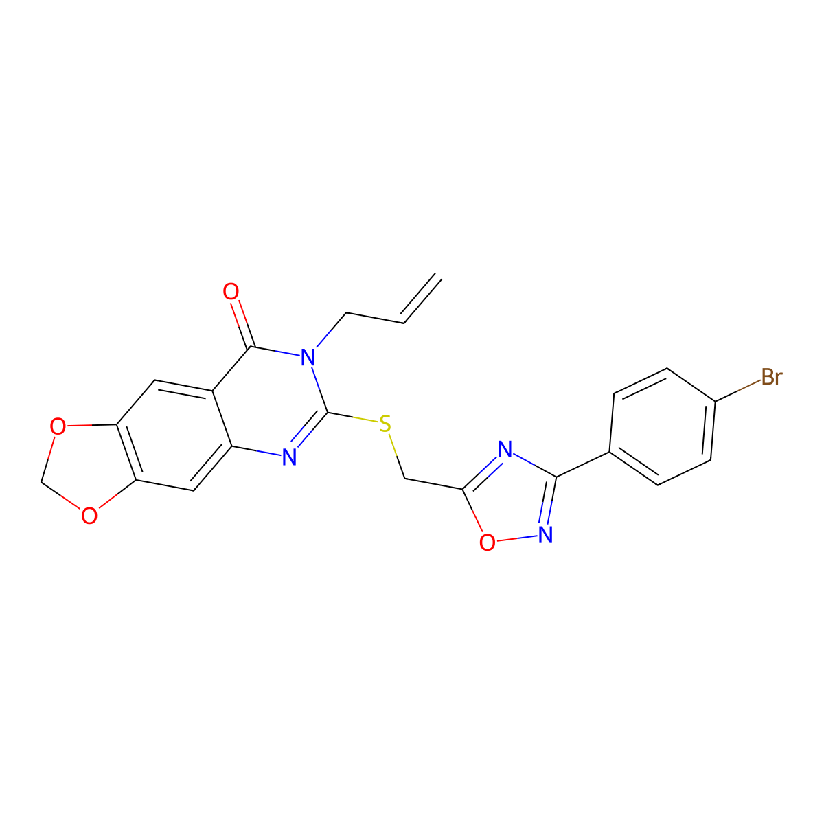 3-(4-{2-[(3-acetylphenyl)amino]-2-oxoethyl}-3-oxo-3,4-dihydroquinoxalin-2-yl)-N-cyclohexylpropanamide molecular structure, CAS 1111993-38-4