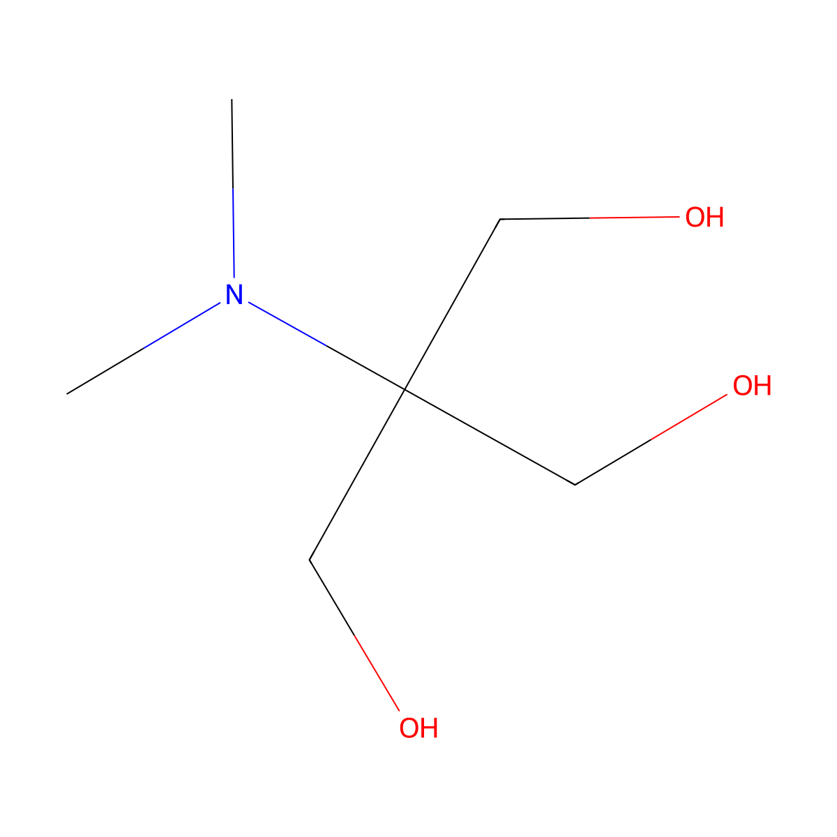 2-(Dimethylamino)-2-(hydroxymethyl)propane-1,3-diol molecular structure, CAS 1112-24-9