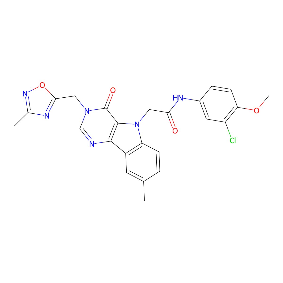 N-(2,5-dimethoxybenzyl)-3-[3-(4-fluorophenyl)-1,2,4-oxadiazol-5-yl]benzamide molecular structure, CAS 1112009-67-2