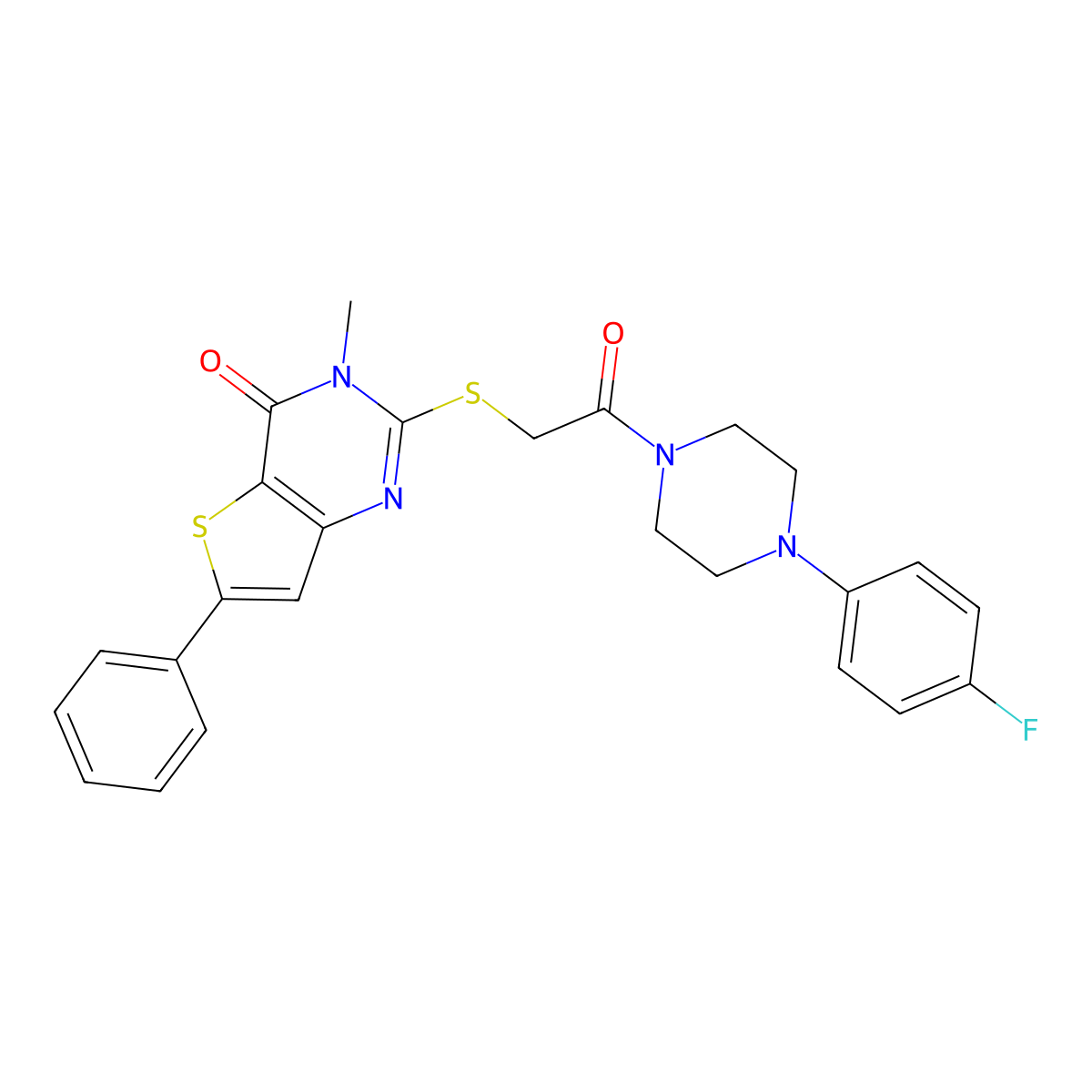 3-{4-[(4-fluorophenoxy)acetyl]piperazin-1-yl}-1-propylquinoxalin-2(1H)-one molecular structure, CAS 1112040-10-4