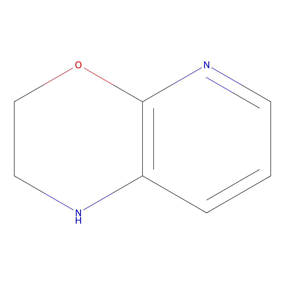 1H,2H,3H-pyrido[2,3-b][1,4]oxazine molecular structure, CAS 1112193-37-9